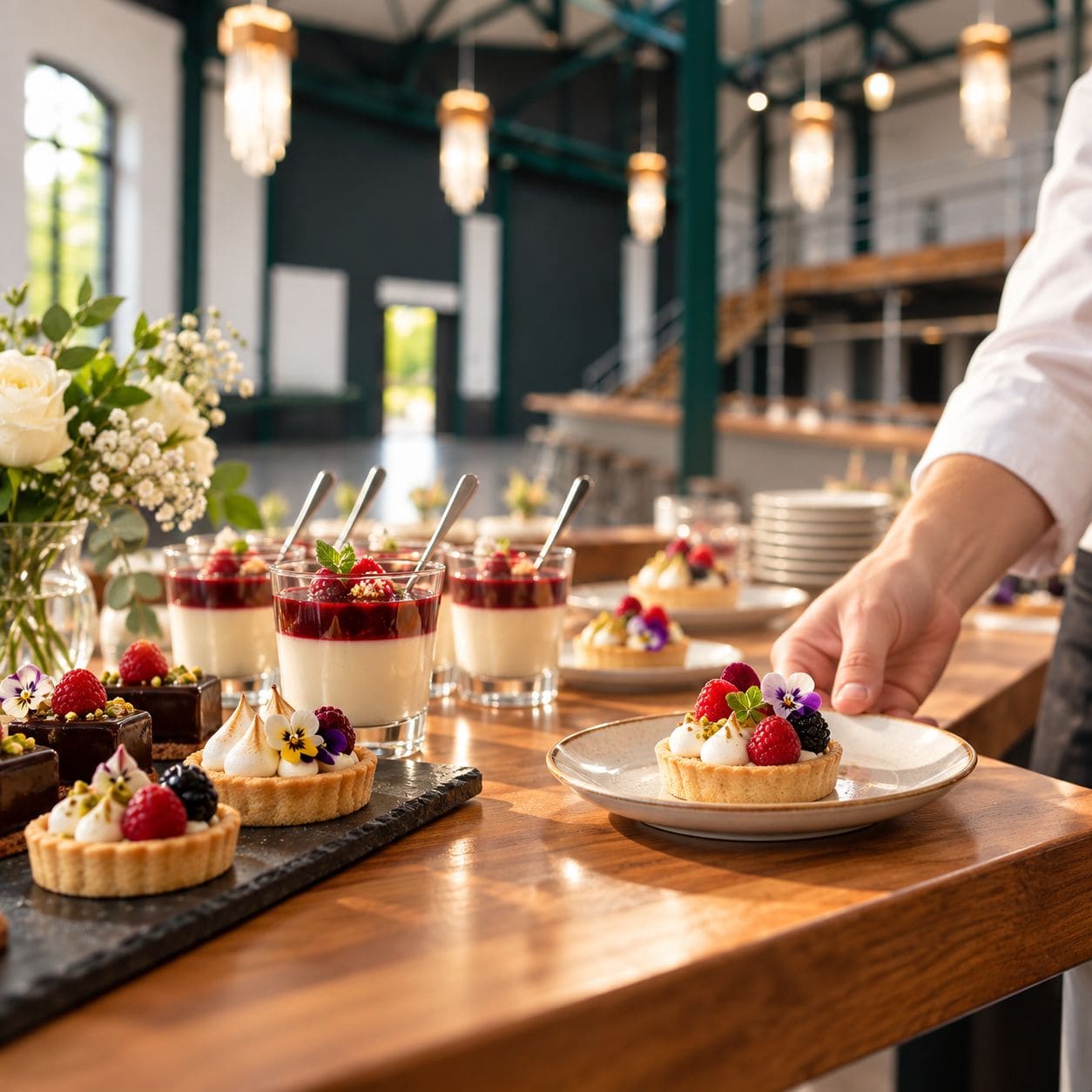 Dessert aus der Küche des Cordeshofs