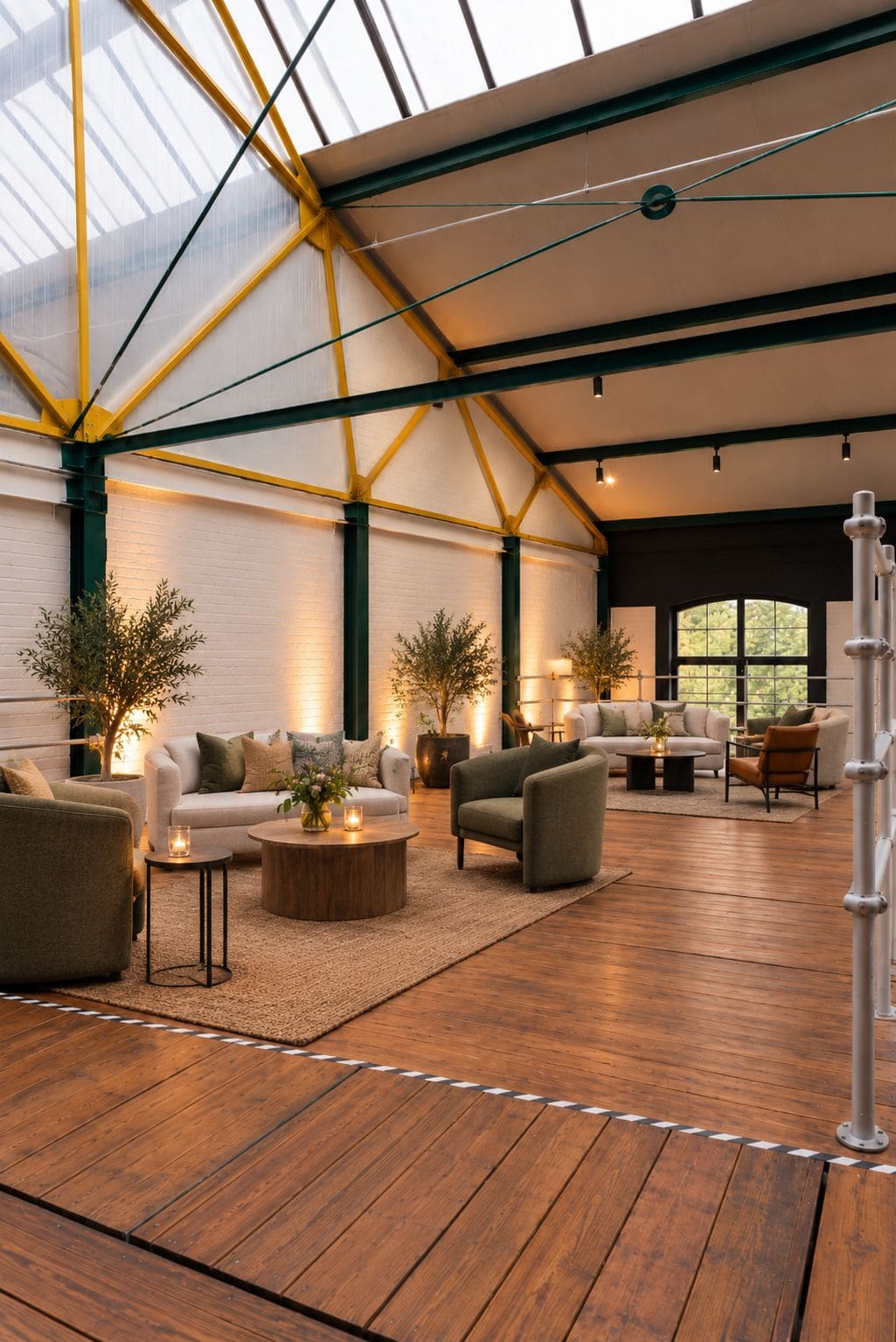 Lounge auf der Galerie des Cordeshofs